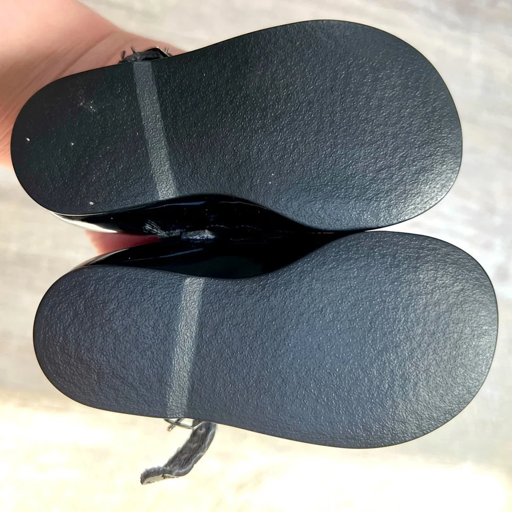 Small Steps patent leather little girl Mary Janes